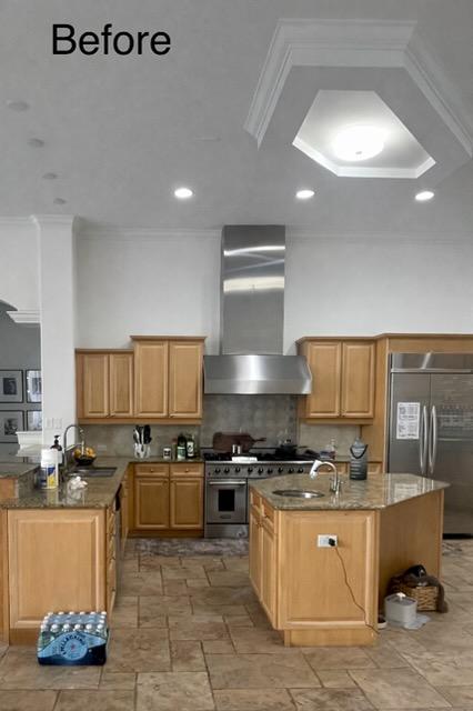 before kitchen renovation