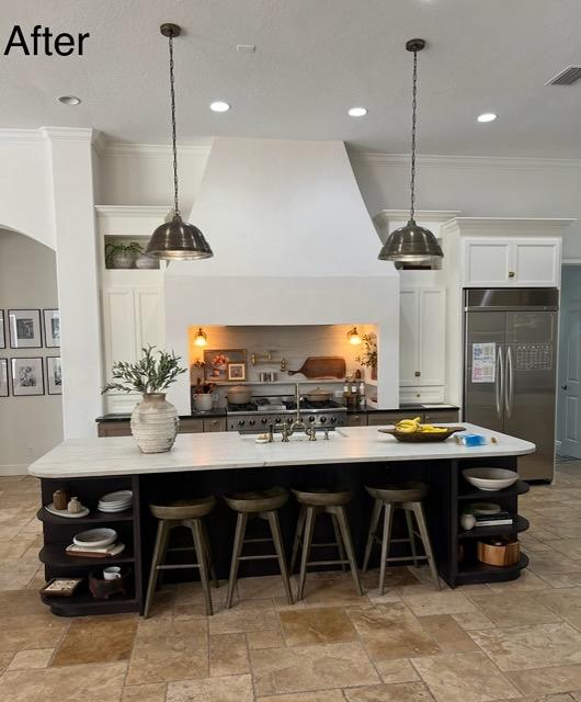 after kitchen renovation